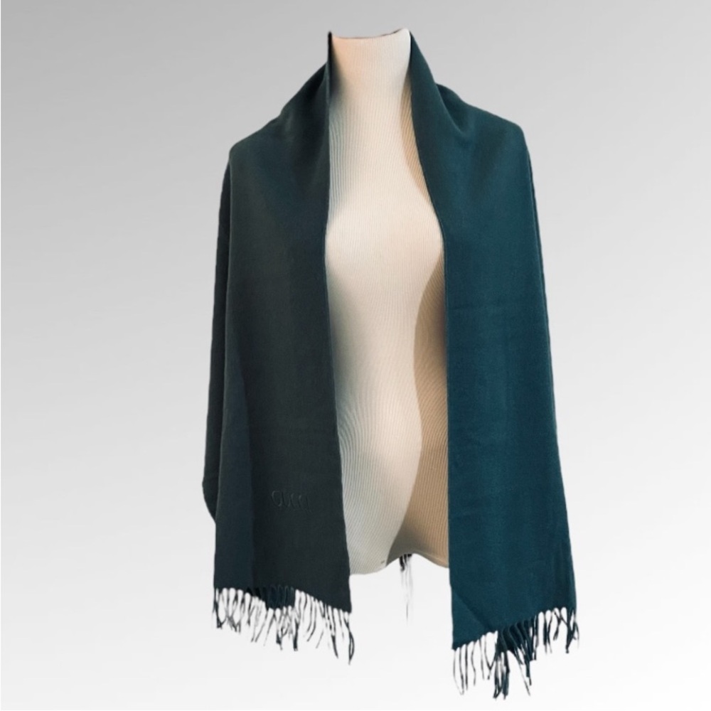 GUCCI 100% Cashmere shawl wrap scarf New! - Picture 2 of 14